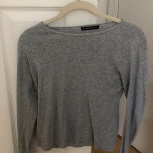 Grey Brandy Melville Long sleeve shirt
